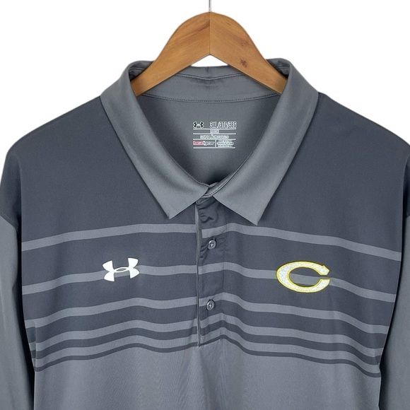 PO830 Men’s Under Armour Loose Fit Heat Gear Performance Polo Shirt 3XL - Picture 2 of 4